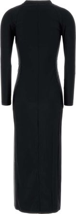 Alexander Wang Womens Black Stretch Nylon Dress Exterior: Elastane Abiti