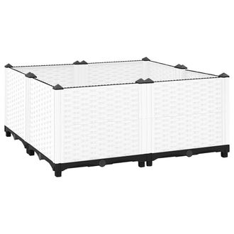 vidaXL Arriate Polipropileno 80x80x38 Cm Vidaxl