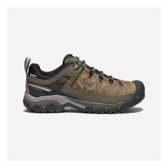 Keen Mens Targhee Iii Waterproof Hiking Sneakers In Bungee Cord/black