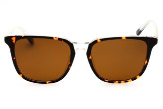 GANT GA7101 Tortoiseshell Rectangular Sunglasses - Brown
