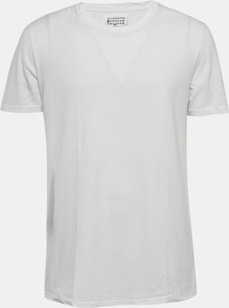 Maison Margiela Maison Martin Margiela White Jersey Regular Fit T-Shirt