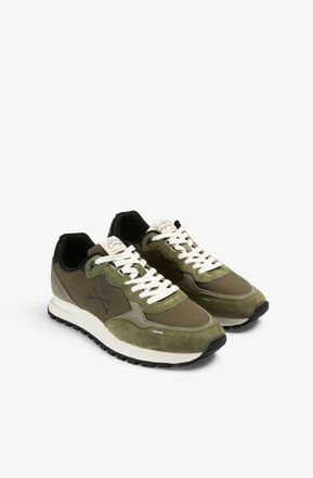 Scalpers Suede Skull Contrast Sneakers in Khaki at Nordstrom, Size 44