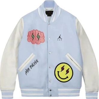 Nike Jordan x J Balvin Bomber Varsity - Blu