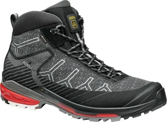 Asolo Falcon Evo Jaquard Gv Hiking Boot - Mens in Black/red at Nordstrom, Size 10.5