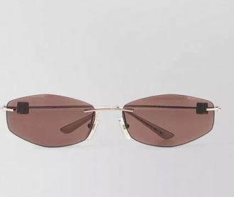 Balenciaga metal oval sunglasses