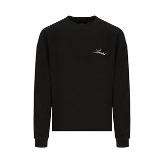 Amiri Heren, Sweatshirts & Hoodies, Zwart, Maat: L