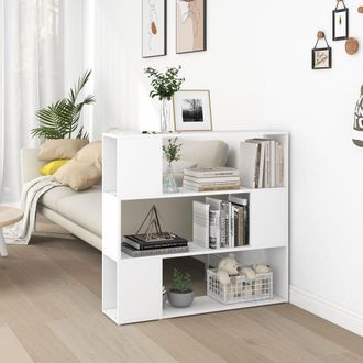 vidaXL Vidaxl - Estanter&iacute;a De Libros/divisor De Espacios Blanco 100x24x94 Cm