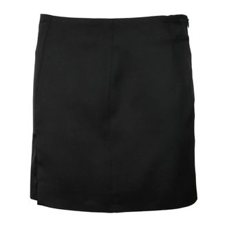 Nineminutes Rokken, Dames, Zwart, S, Polyester, Elegant Stretchy Jurk