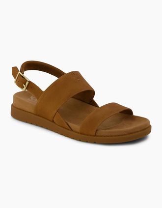Toms Womens TOMS Marin Sandal Polyurethane Womens Brown Sugar Sandals - Size: 6