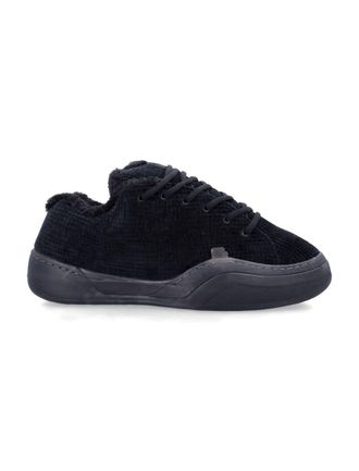 ERL Vamp Black Velvet Sneakers
