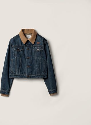Miu Miu Denim blouson jacket