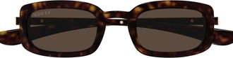 Gucci Sunglasses Gg1943 S 002 Brown/Brown Men