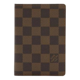 Louis Vuitton Vintage, unisex, Bruin, ONE Size, Pre-owned Canvas Home-Office Portemonnee