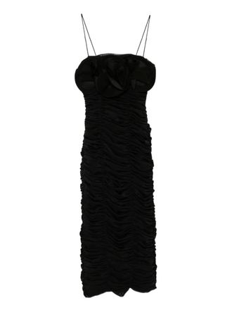 Acler Walsworth jurk - Zwart