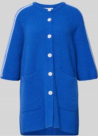 American Vintage American Vintage Strickjacke in &Uuml;berl&auml;nge Modell VITOW in Royal, Gr&ouml;&szlig;e XS/S