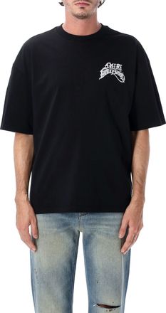 Amiri Hollywood Lightweight Cotton Jersey Motorcycle Graphic T-Shirt