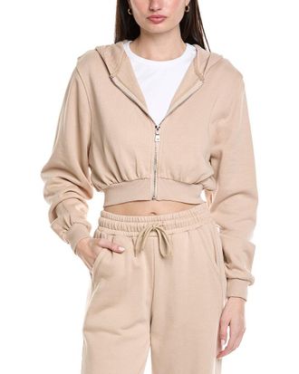 Knit Riot Cove Crop Zip Hoodie