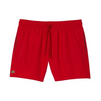 Lacoste Uomo, Costumi da bagno, Rosso, S, new
