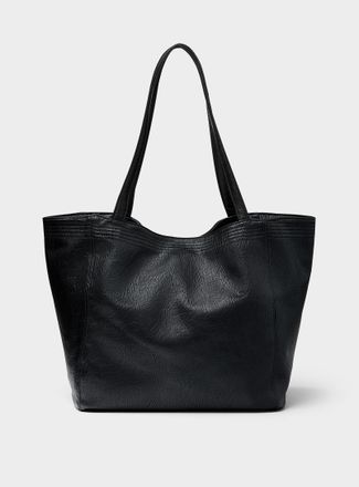 Le 31 Mens Supple faux leather Tote Bag
