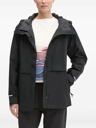 Columbia Giacca impermeabile con cappuccio - Nero