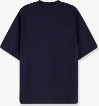 Hev&ograve; Mens T-Shirt Mulino Blue Cotton T-Shirts And Polos