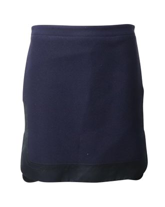 N&deg;21 N21 Pencil Skirt in Navy Blue Polyester