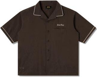 Stan Ray Short Sleeve Bowling Shirt in Black at Nordstrom Rack, Size X-Large