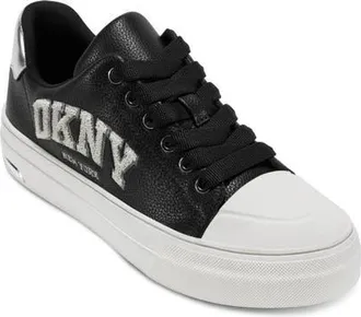DKNY York Platform Sneaker in Black at Nordstrom, Size 8.5