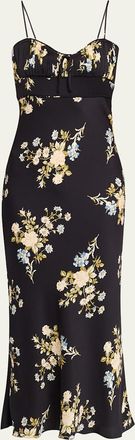 Veronica Beard Kieren Floral Slip Dress