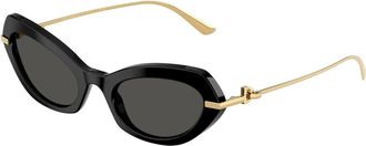 Dolce & Gabbana Dames, Accessoires, Zwart, Maat: 52 MM
