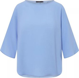 Windsor Elegante Blouse - Dames - Blouses - Blauw - S - Overhemden