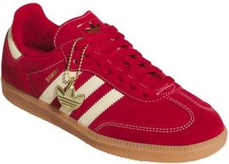 adidas Gender Inclusive Samba OG Sneaker in Victory Red/vanilla/gum at Nordstrom, Size 9.5