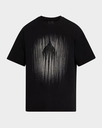 Rta Mens Colin Etched Monogram T-Shirt