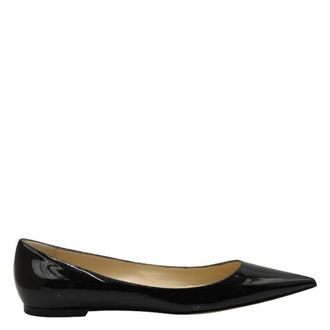 Jimmy Choo London Love Patent Ballerinas Flats, Brand Size 34.5 ( US Size 4.5 )
