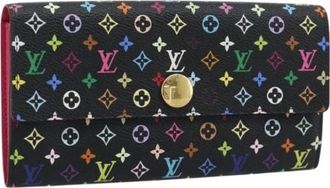 Louis Vuitton Pre-owned Long Wallet - Dames - Vintage Accessoires - Veelkleurig - ONE Size - Vintage