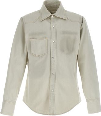 Maison Margiela Grey Camicia Denim