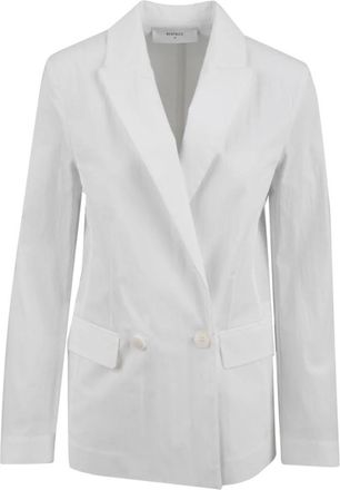Beatrice .B Witte Jas Model 24Fe 3887 Pop 31 1 - Dames - Blazers - Wit - 2XS - Jassen