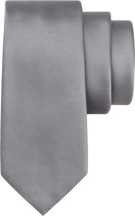 Ferragamo Cravatta in raso - Grigio
