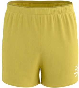 Compressport Performance Short Laufshorts f&uuml;r Herren | gelb