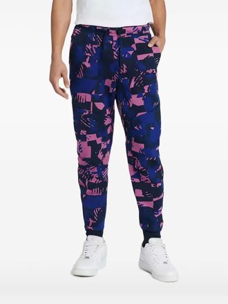 Nike Trainingsbroek met abstracte print - Blauw