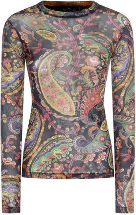 Etro Top Navy/Multi-Donna