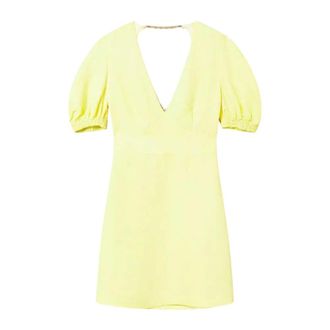 Twinset Short Dresses - female - Twinset - Short Dresses - Yellow - S - Dresses