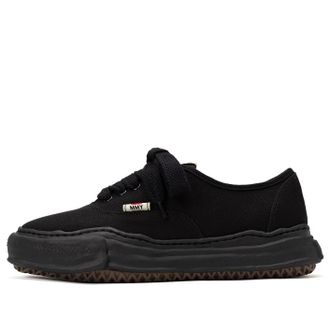 Miharayasuhiro BAKER OG Sole Canvas Low-top Sneaker Black A02FW704-BLKBLK