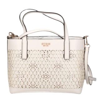 Guess Letty 2 In 1 Mini Tote - female - Guess - Shopping Bags - White - ONE SIZE - Bags