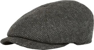 Barbour Gorra Baker Boy de Tweed Fyne - Accessories - Hombre - Gris - XL
