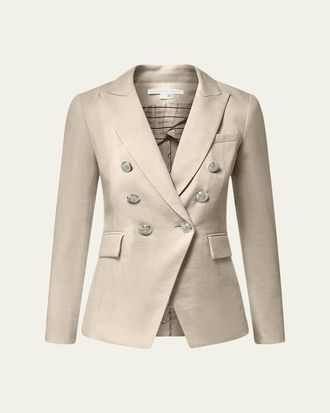 Veronica Beard Miller Linen Dickey Jacket