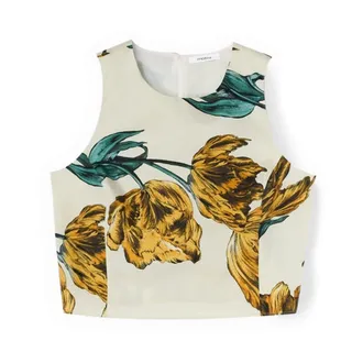 Motivi Tops, Dames, Wit, XL, Sleeveless Tops