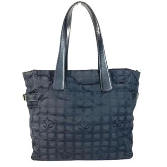 Chanel Pre-owned Tote Bags, female, Black, Size: ONE SIZE Pre-owned Vintage Nylon Tote Bag
