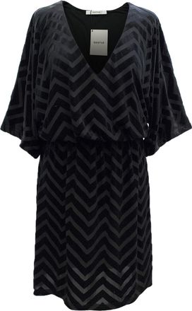 Gestuz Black Velvet Dress Size XS