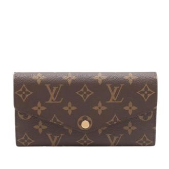 Louis Vuitton Pre-owned Wallets, female, Brown, Size: ONE SIZE Pre-owned Sarah Wallet